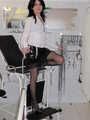 Mistress Nycky in the clinic room