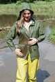 Summer joys in rugged rainwear