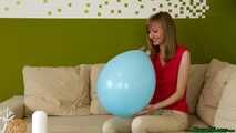 Blow2Pop blue U16 balloon