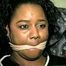 33 YEAR OLD BLACK NURSE GETS ACE BANDAGE CLEAVE & OTM WRAPPED GAGGED & HANDGAGGED (D48-14)