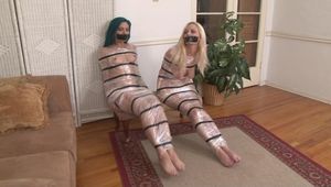 Mummified Captives Loren Chance and Danielle Trixie