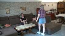 Stefanie and Viola - babysitter tricked part 1 of 4