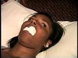 18 Yr OLD BLACK COLLEGE STUDENT IS MOUTH STUFFED, HANDGAGGED, TIED WRISTS, TRYING TO CALL FOR HELP (D67-10)