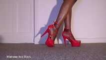 High heel JOI