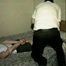 24 Yr OLD FRENCH GIRL CLEAVE GAGGED, HOG-TIED & TOE TIED ON BED (D30-7)