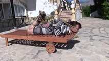 The new Spain Files - Outdoor Hogtie for super sexy Katarina Blade