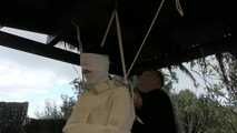 Outdoor with straitjacket