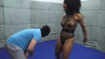 ballbusting a loser with sativa