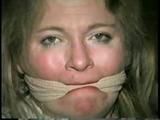 30 Yr OLD SINGLE MOM GETS PANTIES STUFFED IN MOUTH, ACE BANDAGE GAGGED, BALL-TIED, SPANKED & FONDLED (D38-12)