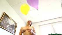 topless Blow2Pops six helium filled B14" and U16" balloons