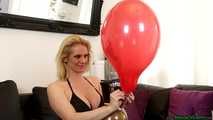 balloon inflation and overinflation with the helium bottle