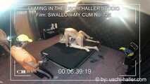 FILMING IN THE USCHI HALLER STUDIO – SWALLOW MY CUM #3