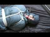 Get 2 Archive videos with Jill beeing bound and gagged in her Shiny nylon Downwear
