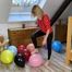 barefoot stomping 12x balloons