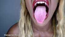Examining my long tongue