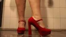 Only high heels and feet :-)