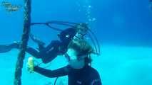 Underwater bondage • Bondage bajo el agua