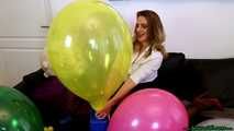 big popping of 49 U16 balloons