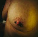 Nipple piercing