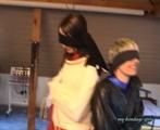 Nicky and Anja in Lycra and straightjackets (VCD) 4