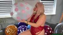 chubby girlffriend popping your balloons