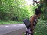 016105 Eve Has Better Luck With Her Roadside Pee