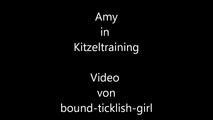 Amy - Kitzeltraining Teil 2 von 2