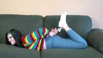 1067 Fetisha in Rainbow Jumper