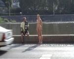 nude in the city