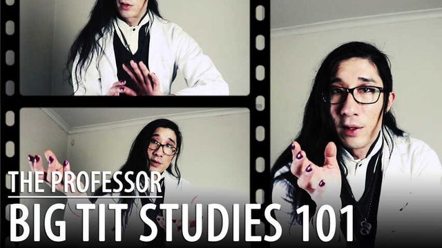 The Professor - Big Tit Studies 101 (Solo)