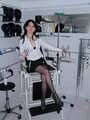 Mistress Nycky in the clinic room