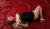 Florence hogtied