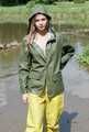 Summer joys in rugged rainwear