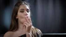 Every short clip of the angelic Irina posing while smoking gathered in one video