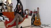 Eva Berger goes wild with pantyhose again (video update)