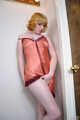 Kinky Florida Amateur Redhead Teen Barbie In A Orange Nighty