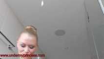 Roxy and Lisa piss on slave