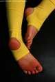 Toeless Heelless Yellow Tights