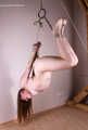 Amanda - hogtied and suspended
