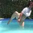 Sylvie in the pool - 4k