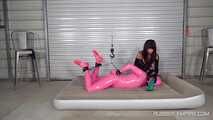 Pink Rubber Gimp Part2