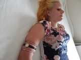 Upper arm watch and small tight rings for Janes soft upper arms