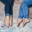 Capri vs Zara in Barefoot and Jeans