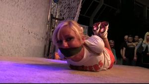 Hooters Girl Supertight Hogtie