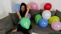 Zerdrücken, Pressen einiger Ballons