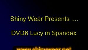 In this DVD Lucy dances for us in a some Orange Spandex Leggings