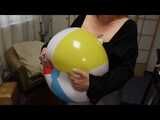 WasserBall Aufblasbares Schwimmspielzeug Bilderserie zum Clip