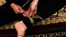 Shibari Tutorial 1 - Single Column Tie & Half Hitches