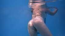 Underwater - great tits - great ass