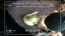 FILMING IN THE USCHI HALLER STUDIO –  SWALLOW MY CUM #1